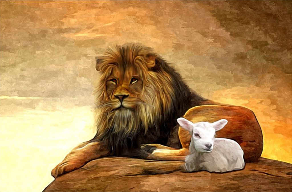 The lion and the lamb